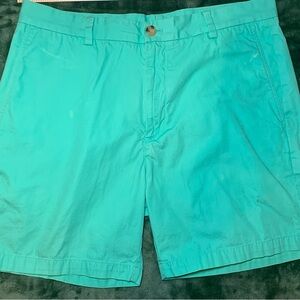 Vineyard Vines Men Size 35 Light Green Breaker Shorts (4082)